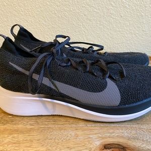 NIKE Zoom Fly FK Racing Women's Black White Running Women's SZ 9.5